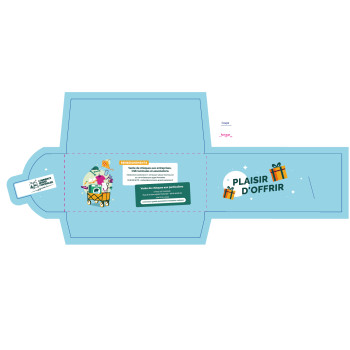 Pochette chèque cadeau